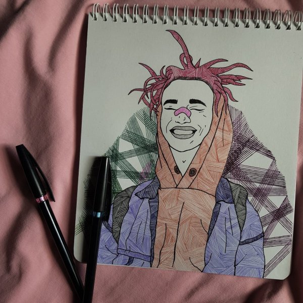 Моргенштерн срисовать