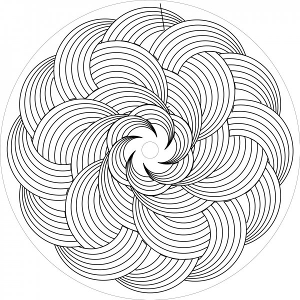 Орнамент из линий