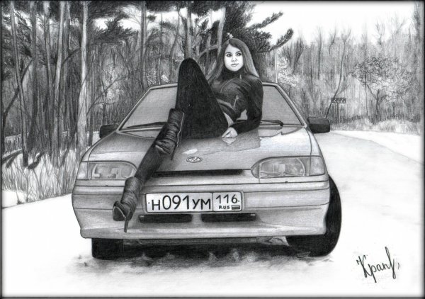 Пацанские рисунки