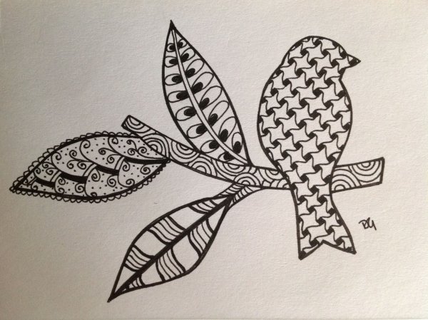 Зентангл легкие