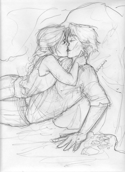 Рисунки влюбленных