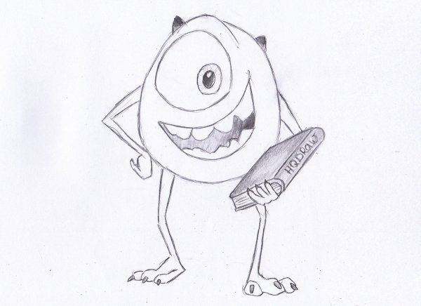 Раскраска Смешарики Крош