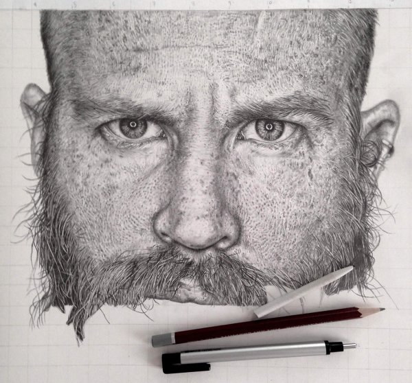 Гиперреализм простым карандашом
