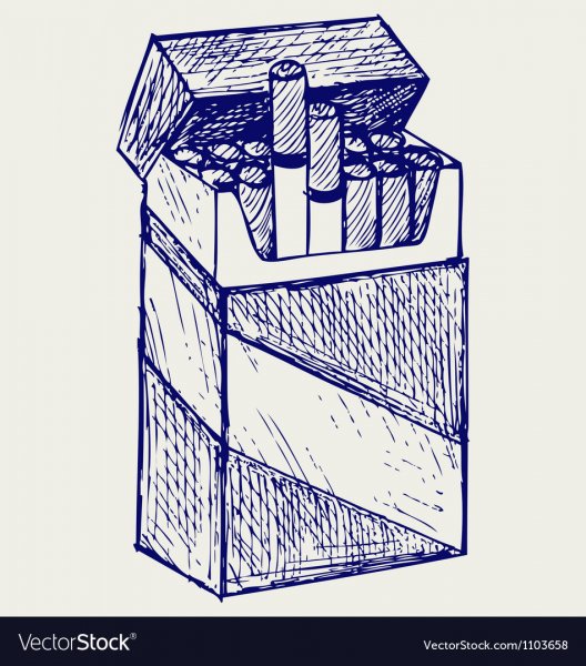 Сигареты набросок