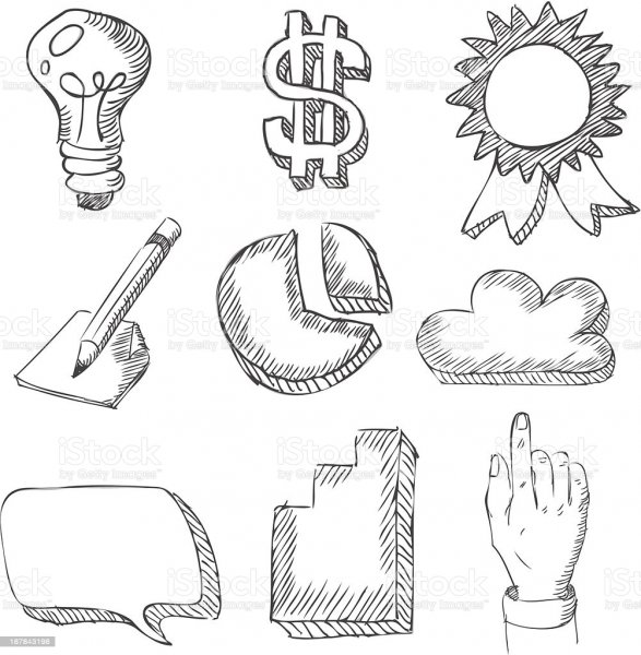 Рисование линиями иконки