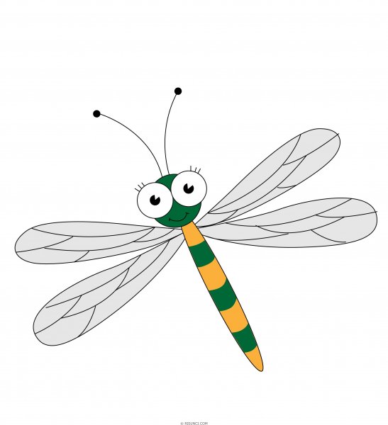 Рисование Стрекозы