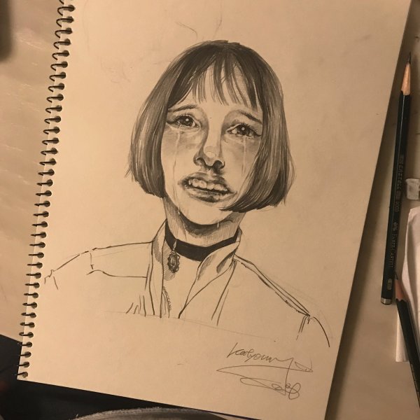 Матильда Леон портрет