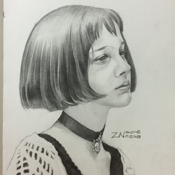 Матильда Леон рисунок