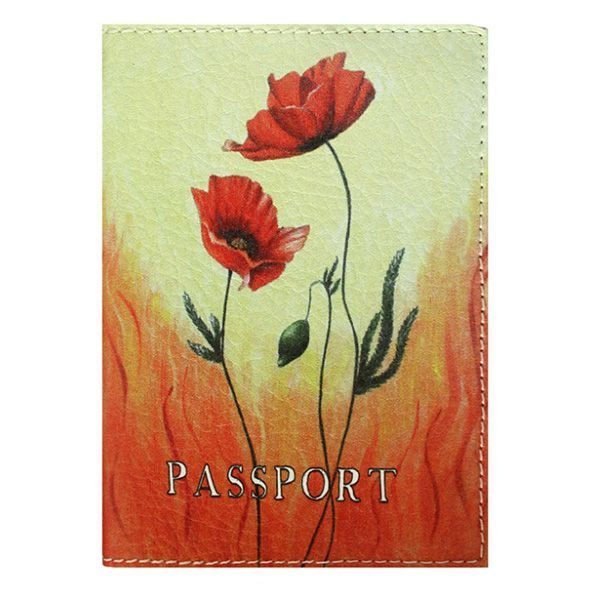 Маки красками