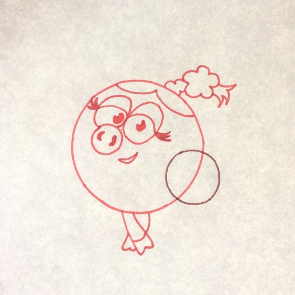 Смешарики для рисования карандашом