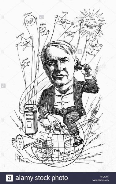 Татуировка Томаса Эдисона