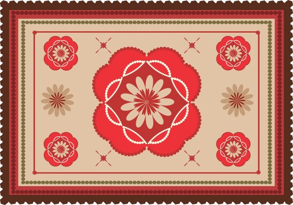 Орнаменты ковров