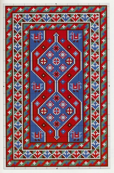 Коврик с орнаментом