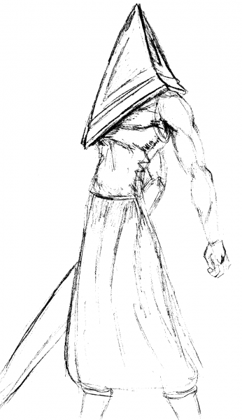 Пирамидоголовый аватар