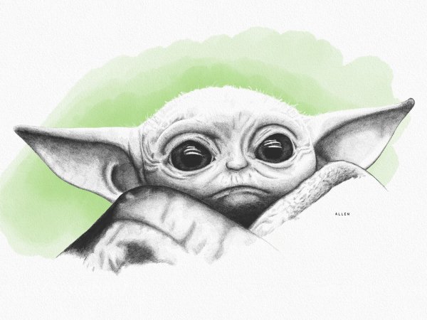 Йода рисовать