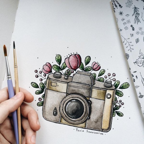 Кавайные рисунки для срисовки