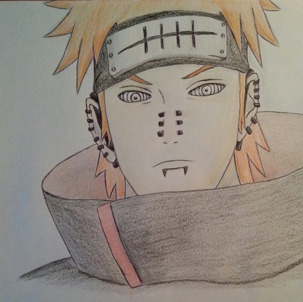 Рисунки аниме Наруто Пейн