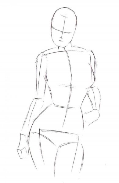 Пошаговое рисование тела