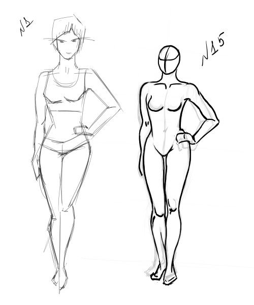 Фигура человека для рисования