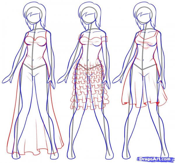 Аниме тело девочки