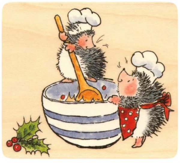 Смешной Ежик рисунок