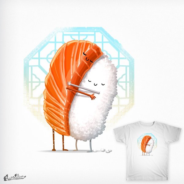 Суши нарисованные