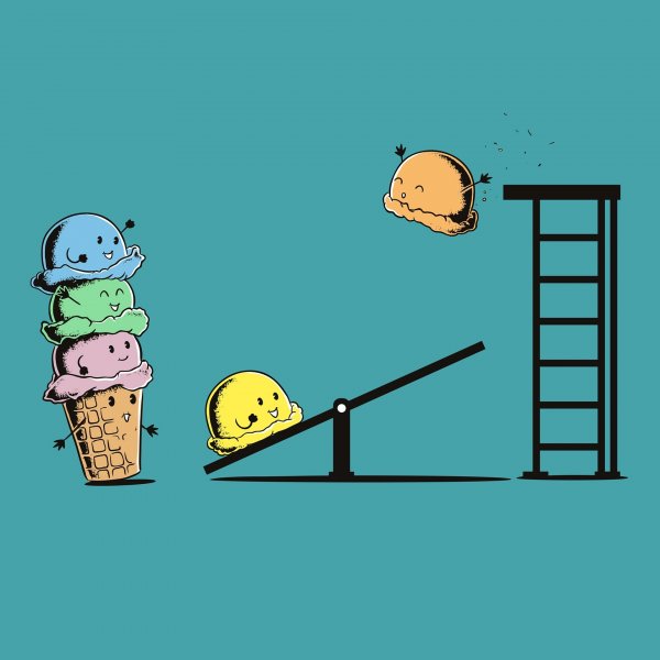 Смешные рисунки живой еды