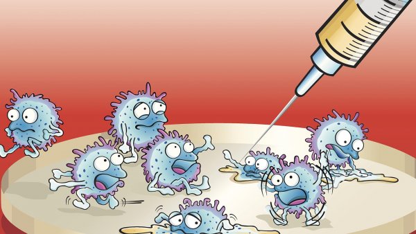 Вирусы и бактерии для детей