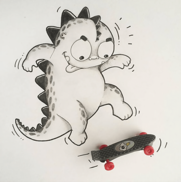 Эскизы смешных рисунков