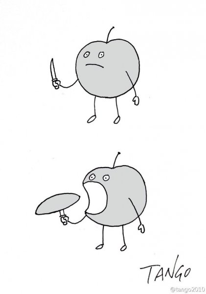 Смешные простые рисунки