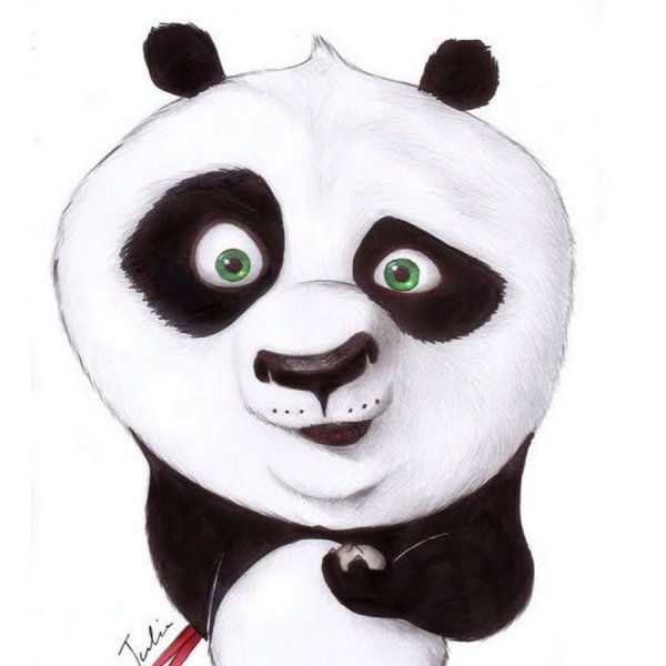 Панда на аву