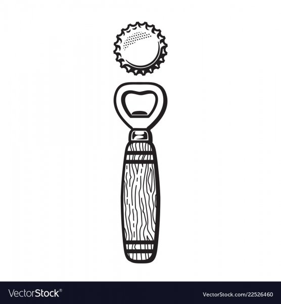 Открывашка вектор