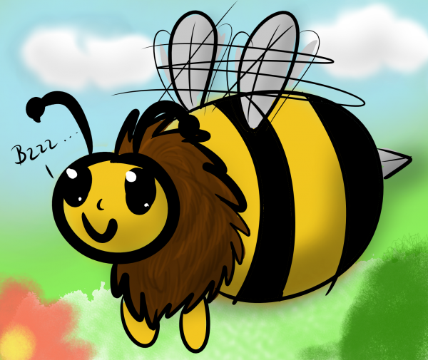 Рисуем пчелу