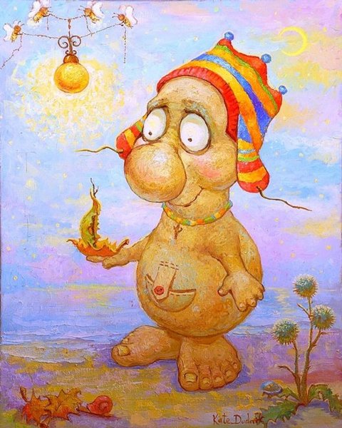 Екатерина Дудник картины ночь