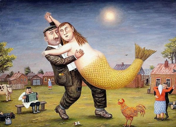 Владимир Любаров картины русалки