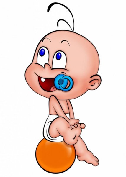 Нарисованный Карапуз