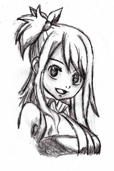 Люси Хартфилия Наброски