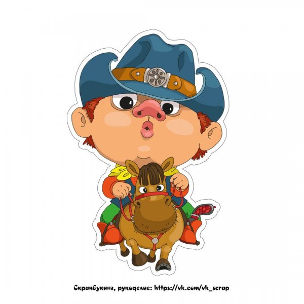 Ковбой мультяшка