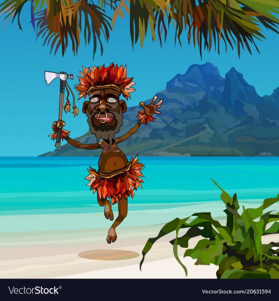 Абориген мультяшный