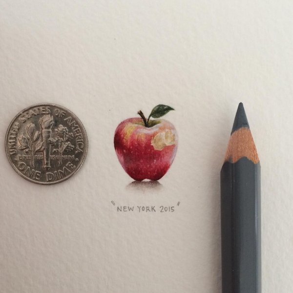 Красивые миниатюрные рисунки