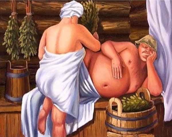 Картины для бани