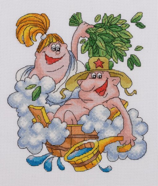 Вышивка с легким паром