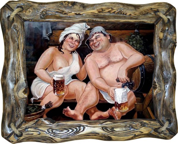 Картины для бани