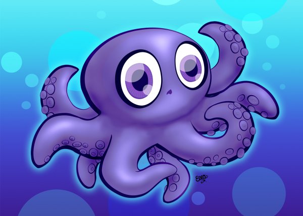 Осьминог для детей