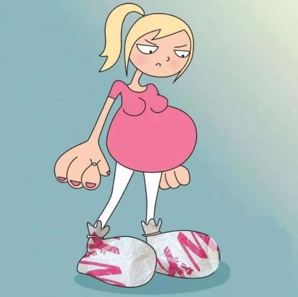 Беременные шутки