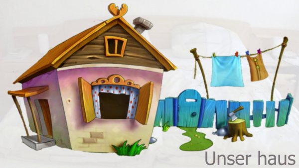 Домики из мультфильмов