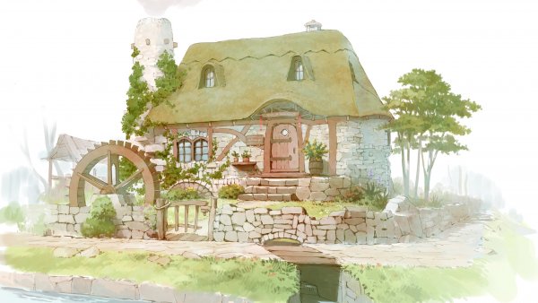 Сказочные домики мультяшные