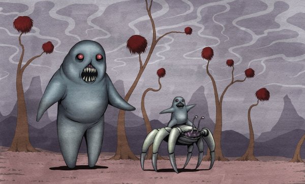 Инопланетные существа для детей