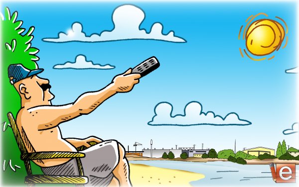 Жарко карикатура