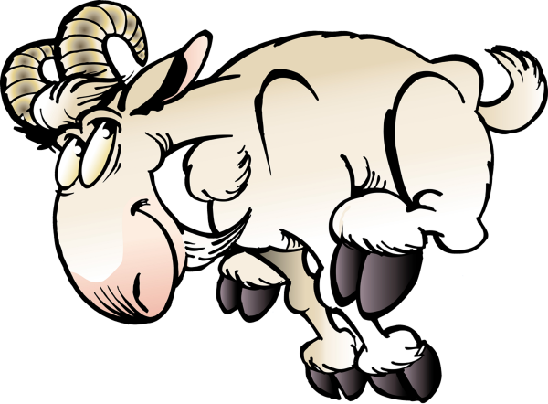 Коза рисунки прикольные